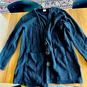 Kotn black cardigan size S excellent condition
